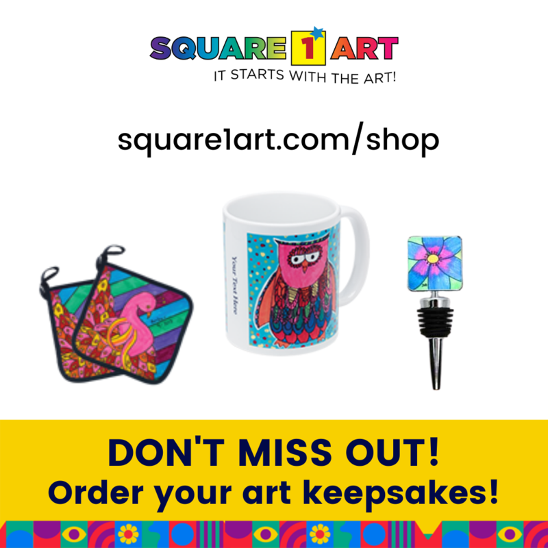 Square 1 art fundrasier