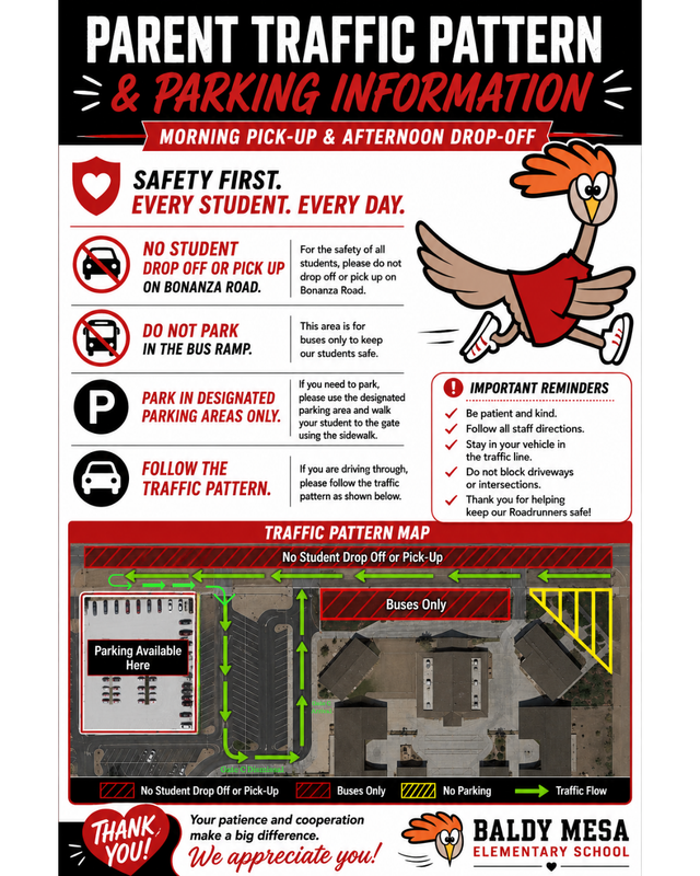 Important Traffic & Parking Reminder! Featured Photo