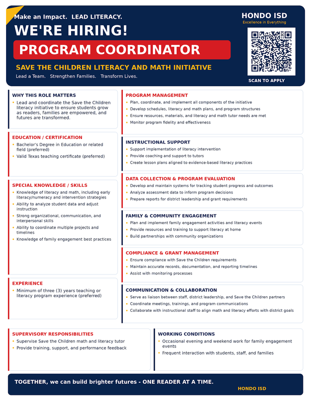Program Coordinator Information