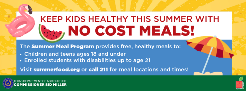 NO COST MEALS