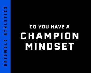 blog: champion mindset