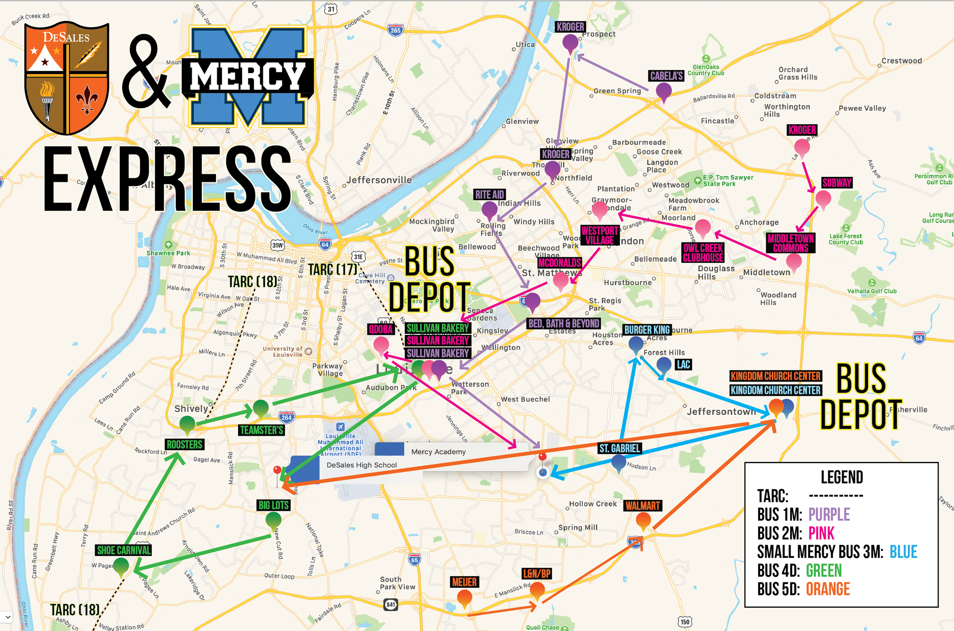 Transportation About Us DeSales High School