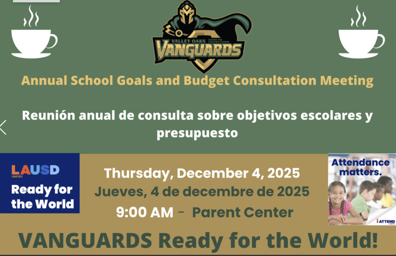 annual school goals meeting