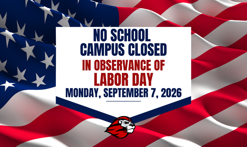 Campus Closed for Labor Day Featured Photo