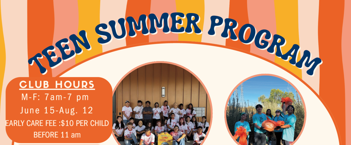 Teen Summer Program header
