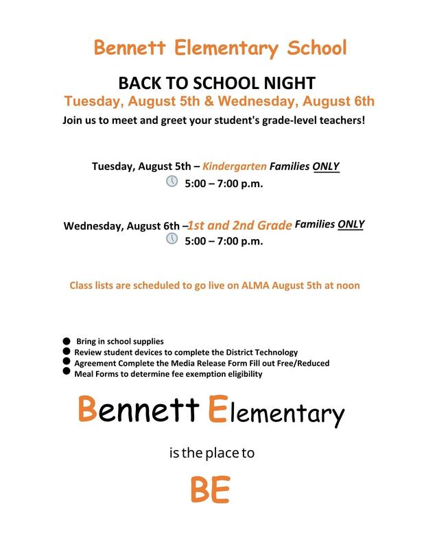 Back to School Night! Featured Photo