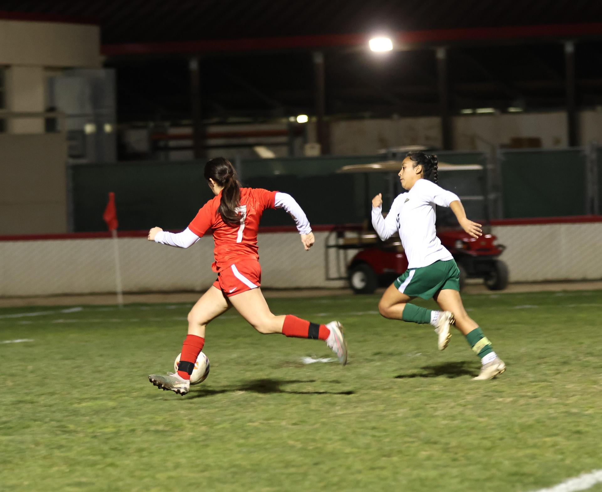 varsity girls soccer vs liberty