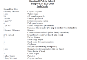 list