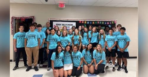 The Hope Squad is represented by student-nominated peers who work to ensure a wide variety of members make up the squad.