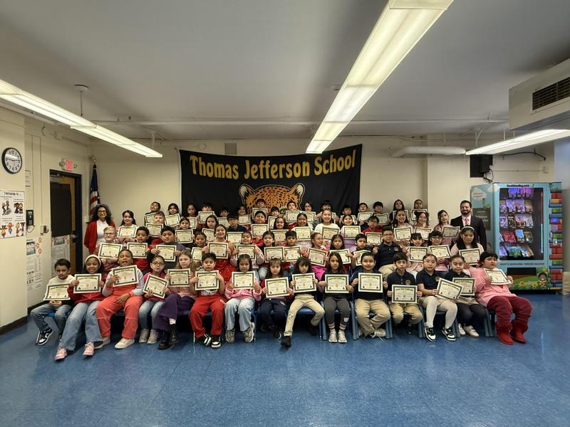 Honoring The Jefferson School MP2 Honor Roll Students
