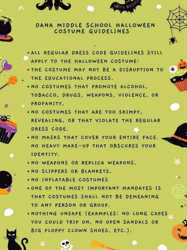 Halloween Costume Guidelines