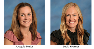 Jacquie Major and Becki Kramer smiling