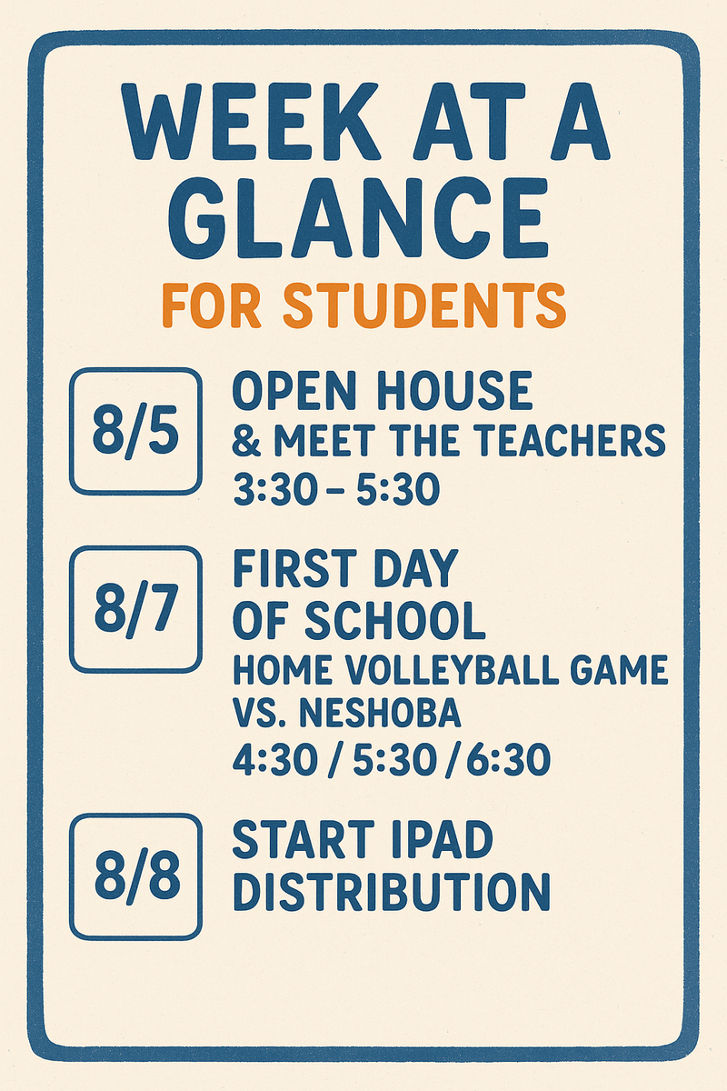 week at a glance 8/4