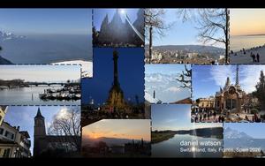 Photos and comments from a student about a previous trip.