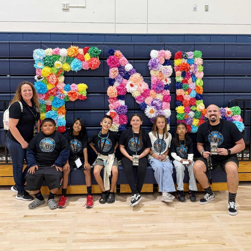 Rose Salgado Elementary students at LEAD Conference
