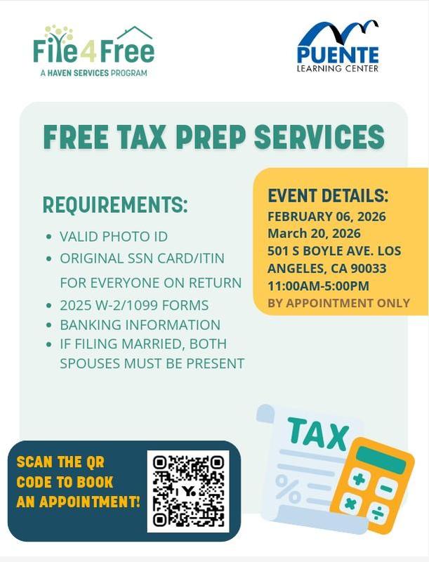 Tax Prep Services 2/6/26