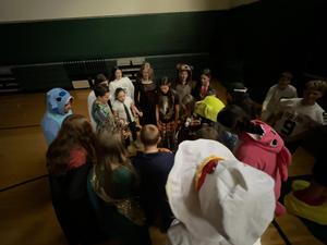 Students integrate spooky season into classwork