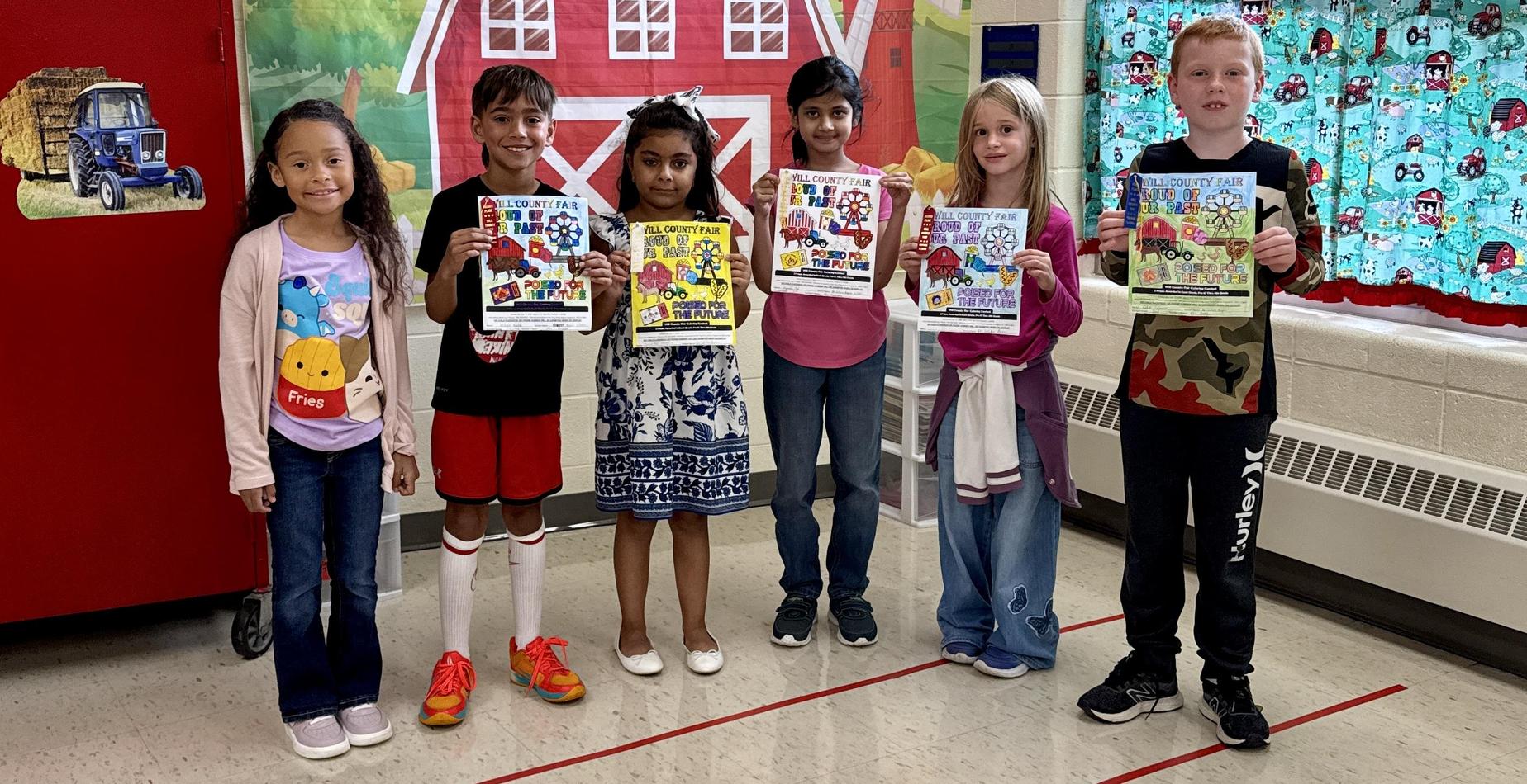 DJR Will Co Fair Coloring Contest Winners