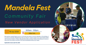 Community Fair Application Flyer