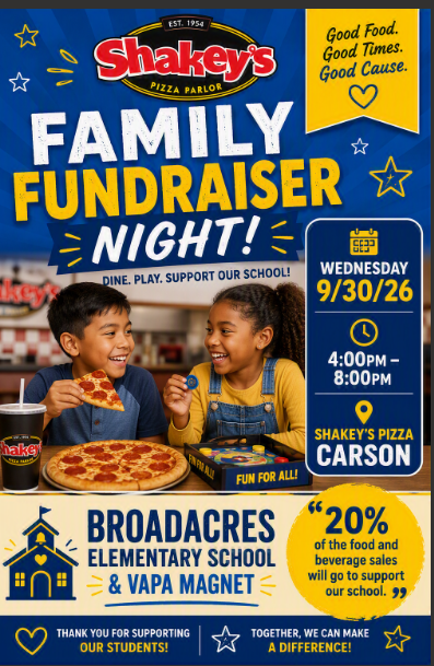 Shakey's Family Fundraiser