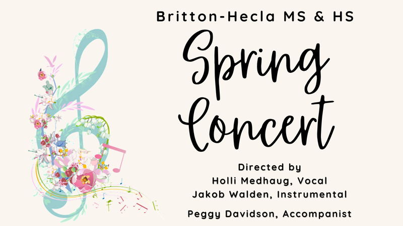 2026 Spring Concert graphic