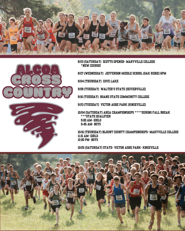 Cross Country Schedule