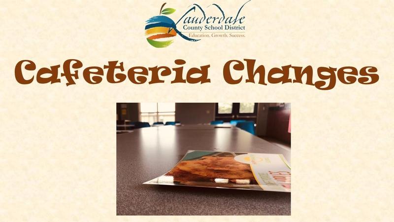 Cafeteria Changes Graphic