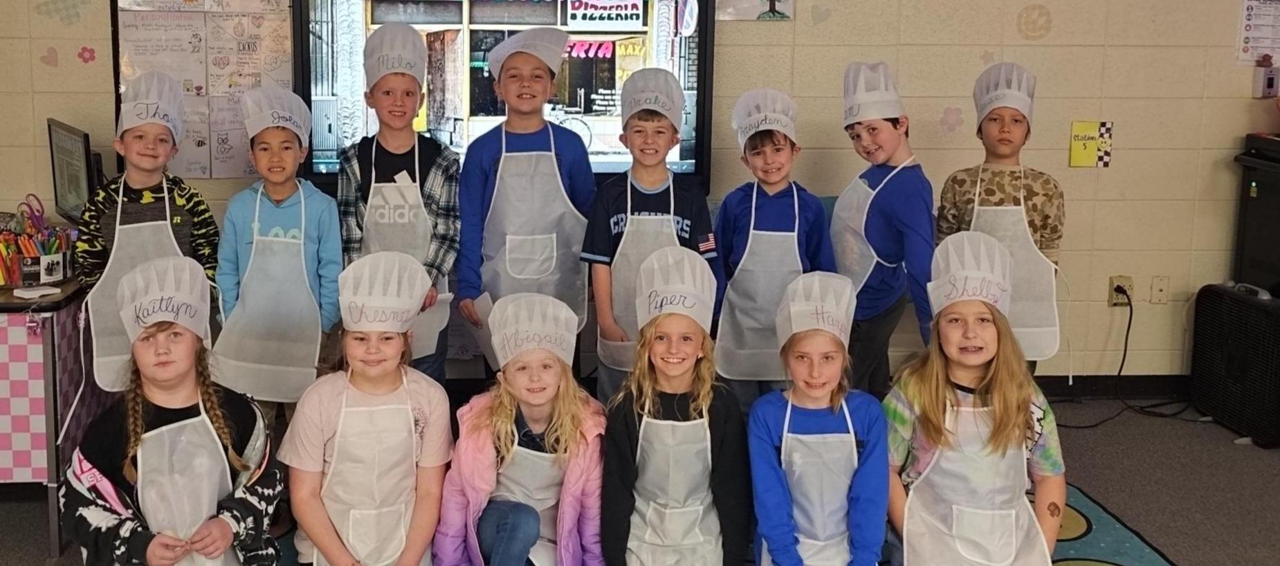 3rd grade chefs