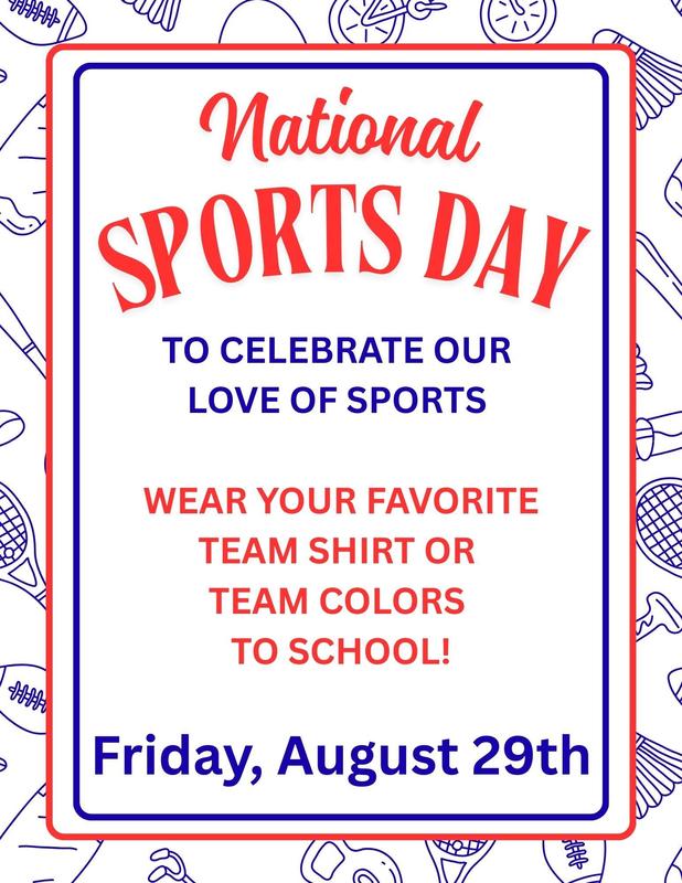 Help us Celebrate National Sports Day!