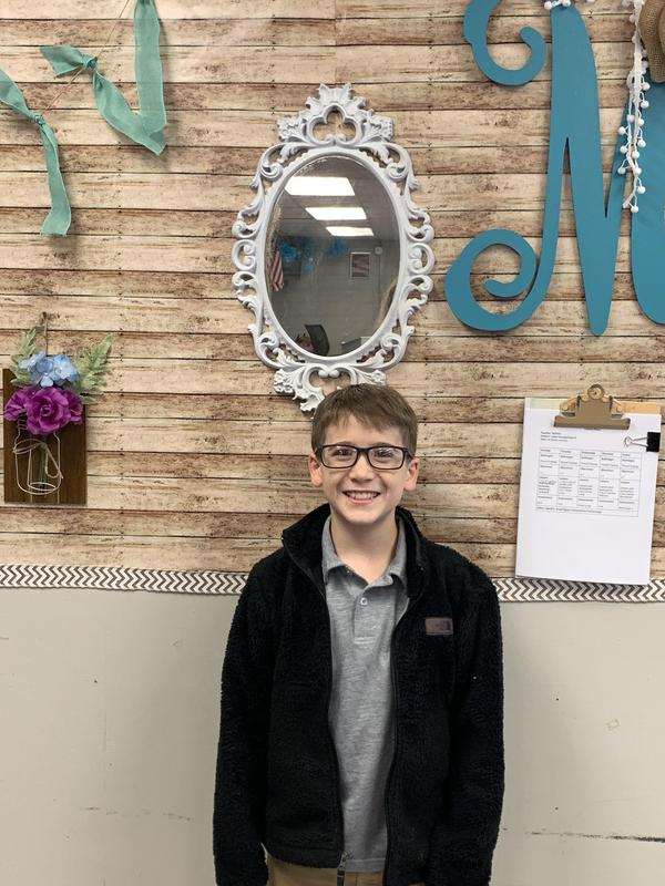 7th Grade Student of the Month