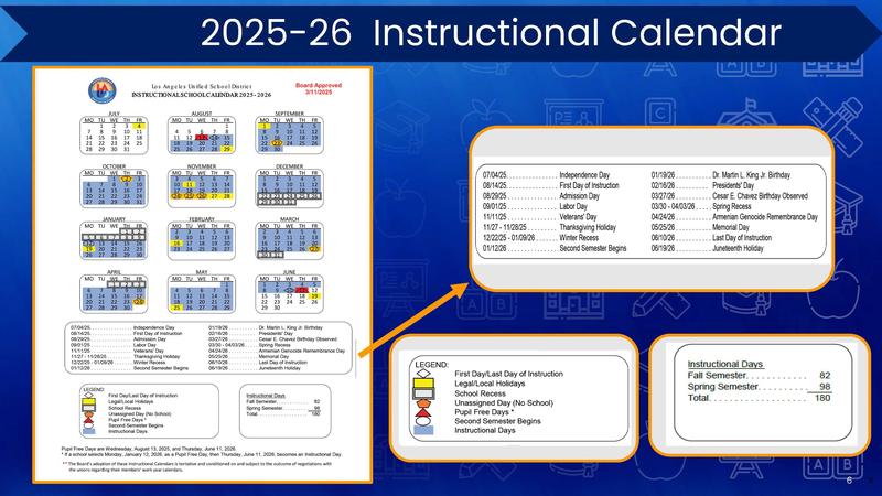 2025-2026 INSTRUCTIONAL CALENDAR
