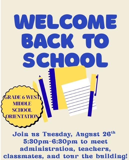 Grade 6 Orientation