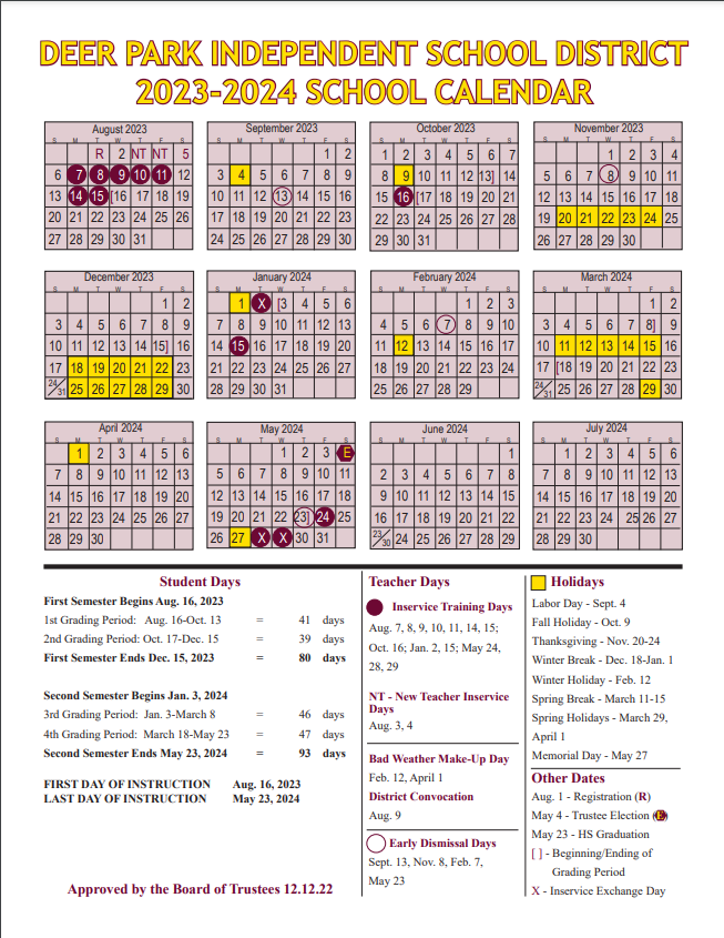 2023-2024 District Calendar – Mrs. Bobbi Espitia – Carpenter Elementary 2023-2024 District Calendar – Mrs. Bobbi Espitia – Carpenter Elementary