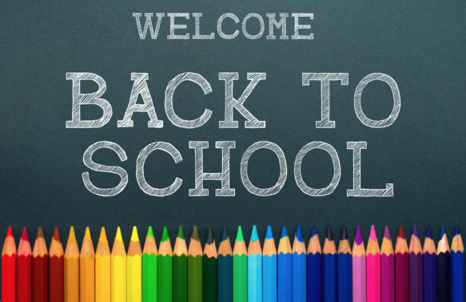 WELCOME BACK TO SCHOOL SIGN