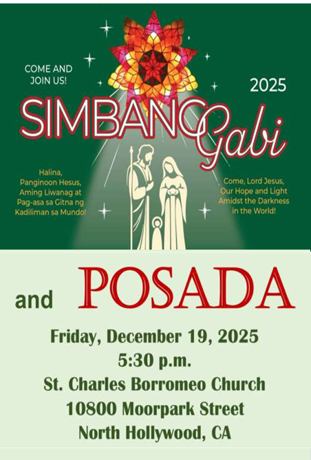 Simbang Gabi and Posada - December 19