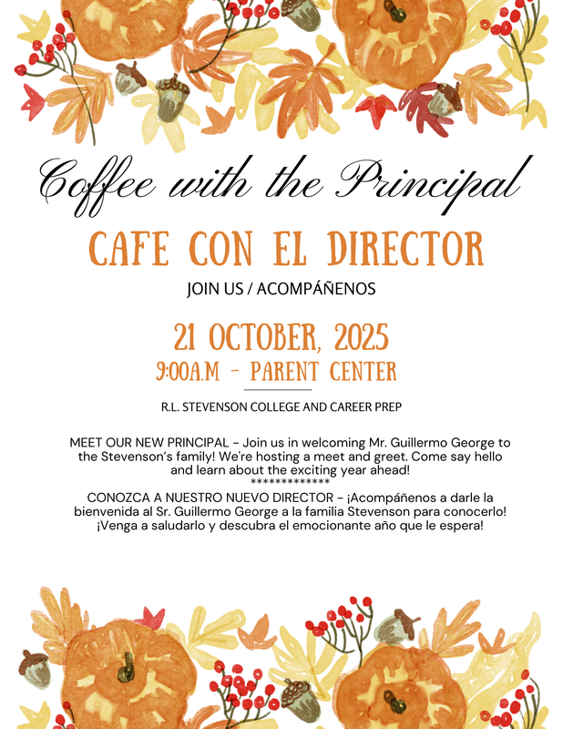 Coffee with the Principal