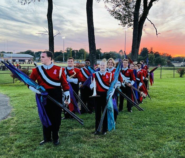 Fall Marching Band Instrumental Music Cinnaminson High School