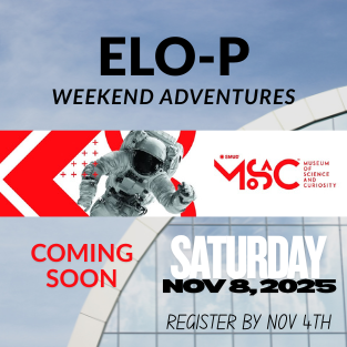 Elo-P Weekend Adventure coming soon, Saturday November 8, 2025