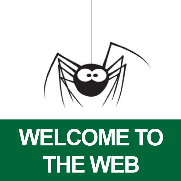 Welcome to the Web image of spider