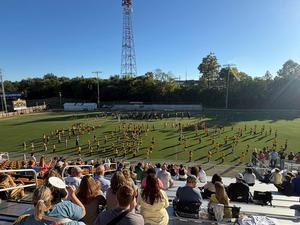 Band performing