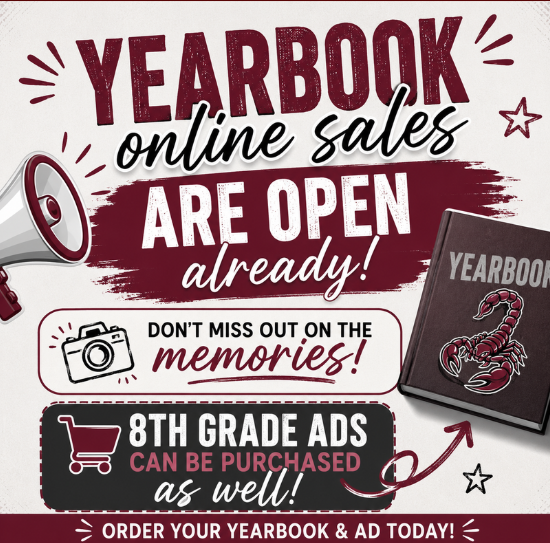 Yearbook Ad. Order yours today.