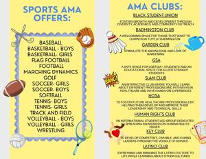 sport and clubs ama