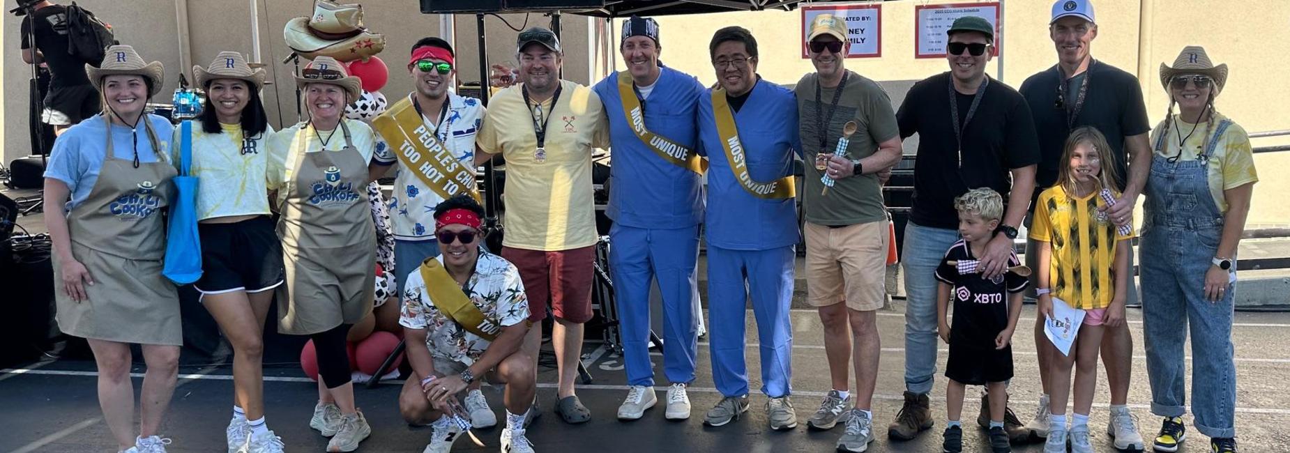 Chili Cook Off participants