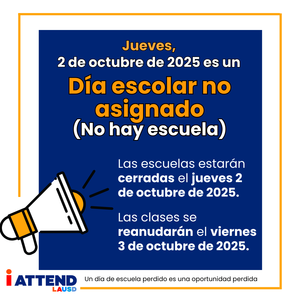 no school flyer in spanish