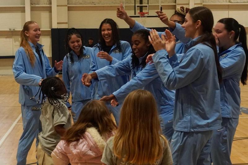 Huge thanks to the USCB basketball players