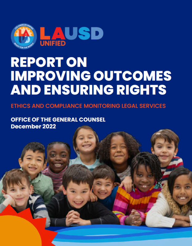 Report on Improving Outcomes cover