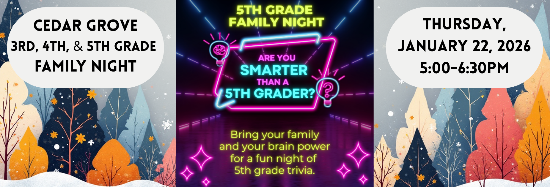 5th Grade Family Night