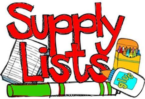 2021-2022 Supply Lists Featured Photo