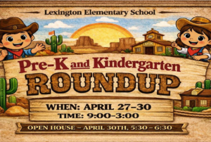Prek Kindergarten Roundup Flyer April 27-30