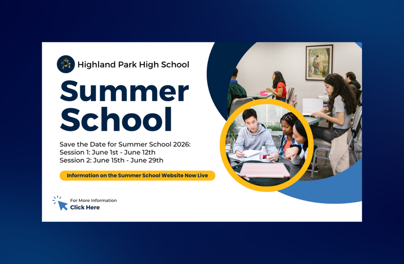 HPHS Summer School 2026 Information Now Available Featured Photo